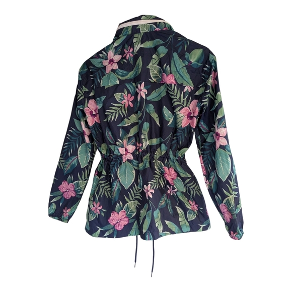Old Navy Rain Coat/Jacket. Flora. Size XS - Picture 7 of 10